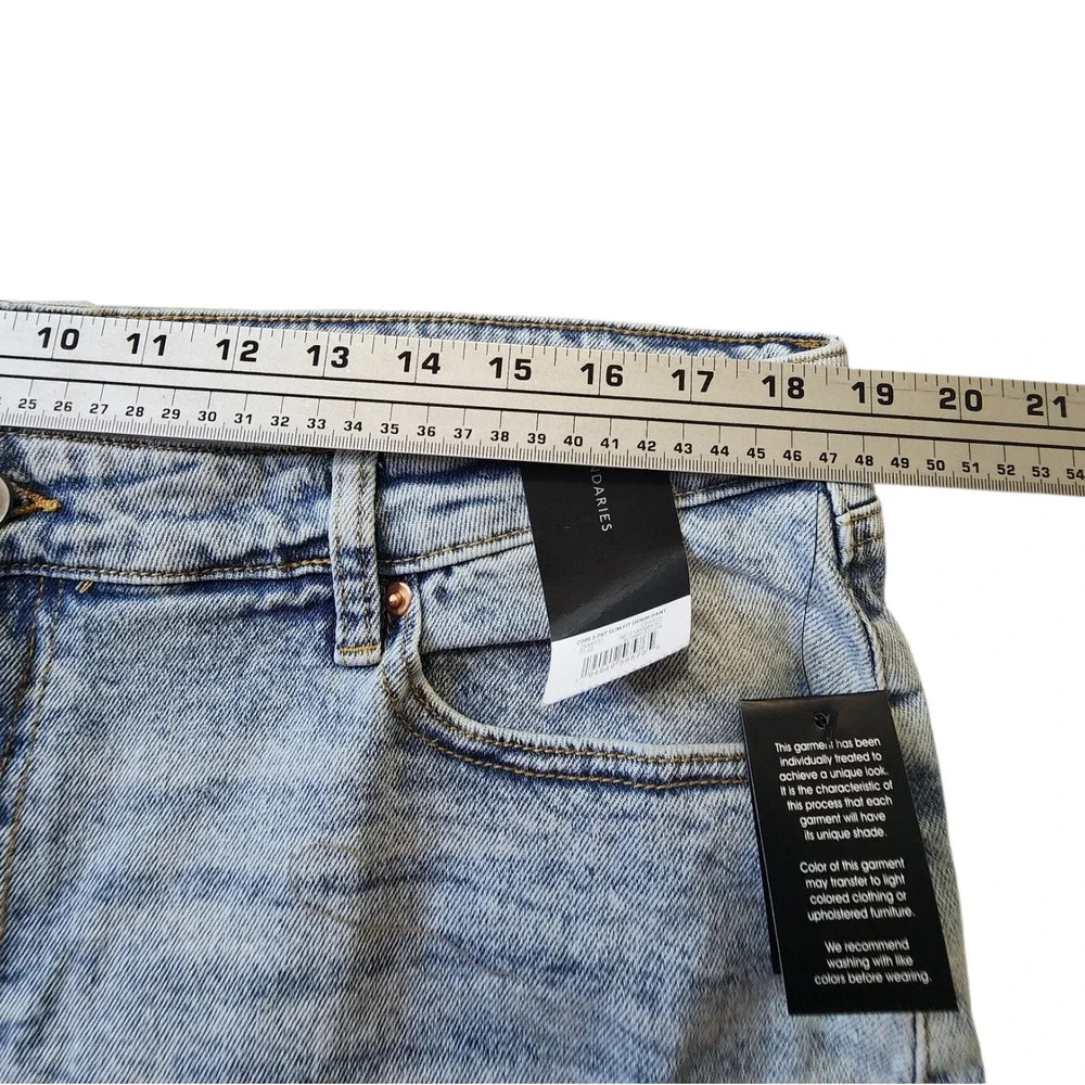 No Boundaries Men's‎ Distressed Slim Fit Denim Jeans Size 38x30
